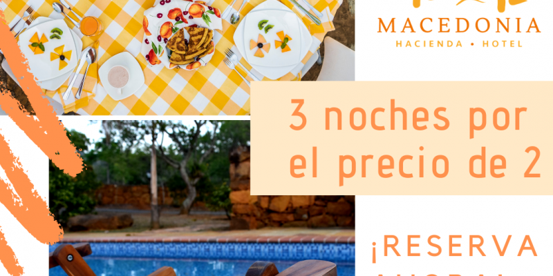 En Julio disfruta 3 noches y paga sólo 2